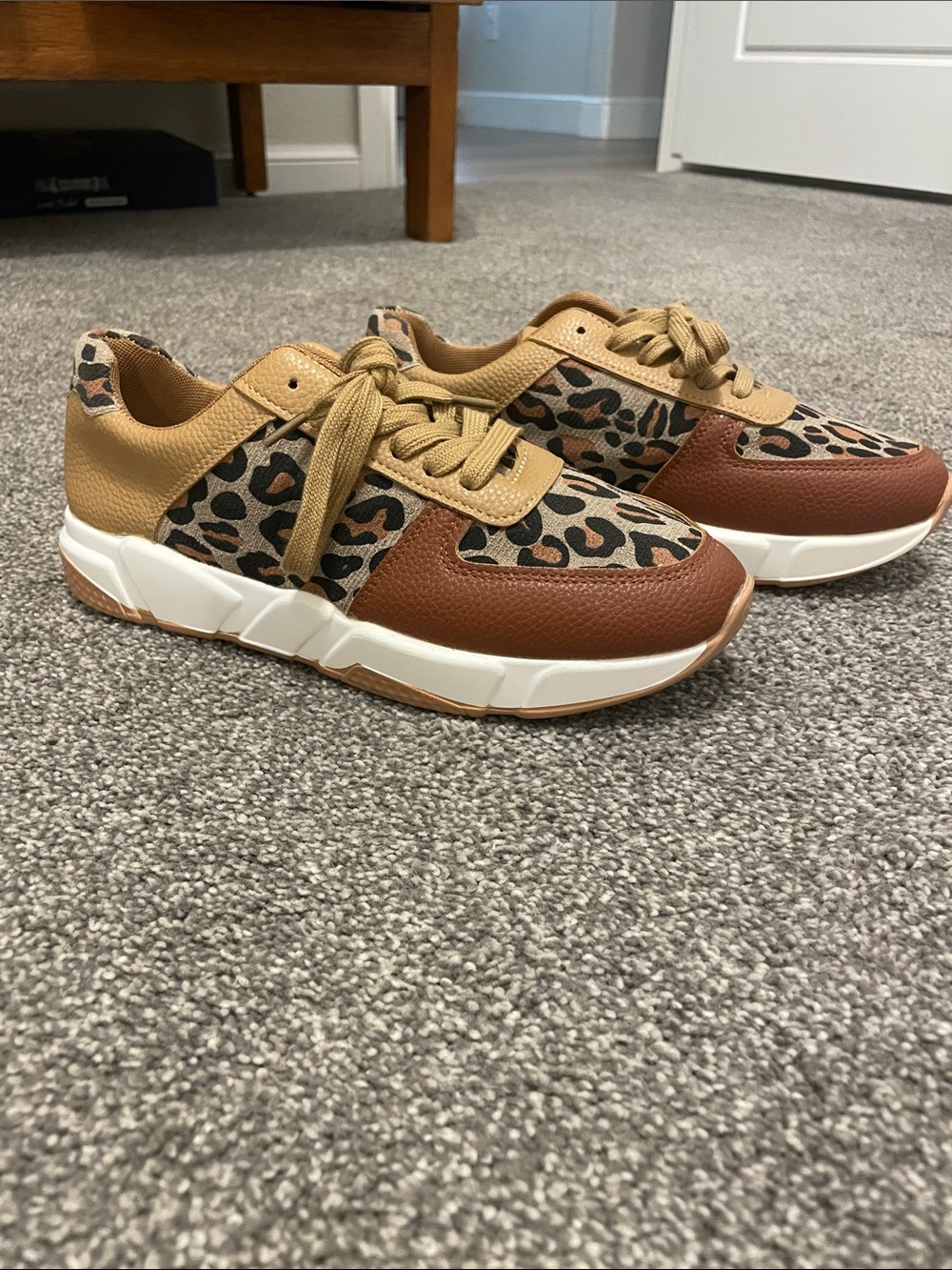 Women’s Leopard Print Sneakers